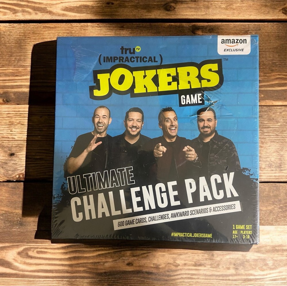 Tru Impractical Jokers Ultimate Challenge Pack Game Wild Gamers Brand New SEALED