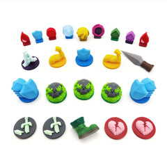Slay The Spire Board Game Compatible Upgrade Kit – 104 3D Pieces & Tokens