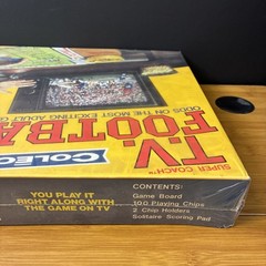Vintage 1974 Coleco Super Coach TV Football Play Along Board Game New Sealed