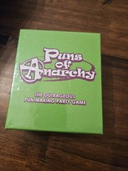 PUNS of ANARCHY The Outrageous Pun Making Party Game Deck Card Games SEALED