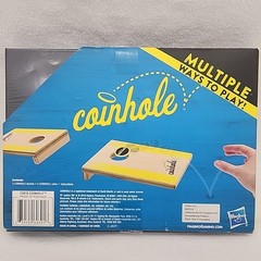 Game Coinhole The Tabletop Coin Cornhole Bouncing Party Hasbro Gaming Wood NEW