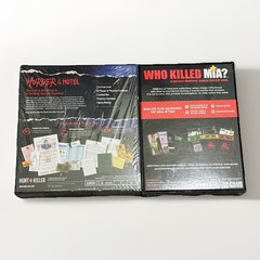 Lot Of 2 Murder Mystery Game Hunt A Killer Murder at The Motel & Who Killed Mia