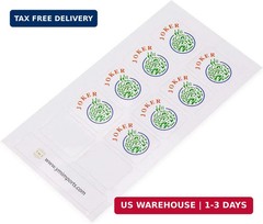 Yellow Mountain Imports American Mahjong Joker Tile Decal Stickers, Set of 8