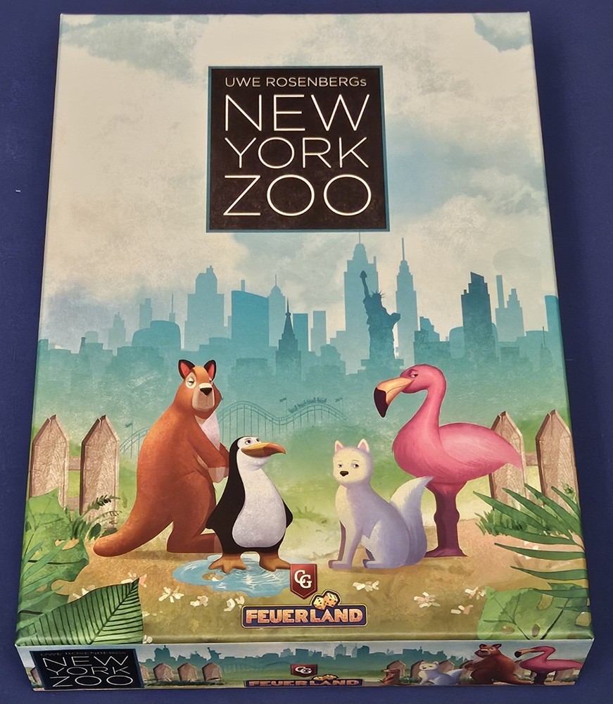 NEW YORK ZOO Strategy Board Game UWE ROSENBERG – CG Feuerland