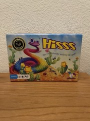 HISSS The Colorful Snake Making Tile Matching Game (Gamewright, 2016) CIB Clean