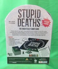 Stupid Deaths The Frightfully Funny Game Ages 12 And Up 2-6 Players New Sealed