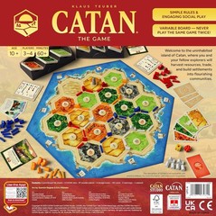 Board Game 6th Edition Trade, Build & Settle in the Classic Strategy Game for…