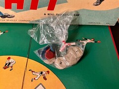Vintage Milton Bradley Baseball Board Game PITCH AND HIT ca 1940s-1950s RARE