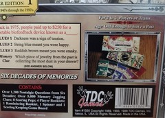 Reminiscing Millennium Edition 1940’s thru 1990’s Board Game