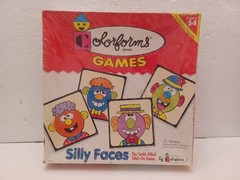 Colorforms SILLY FACES Game 1998 University Games NEW SEALED/READ FREE SHIP
