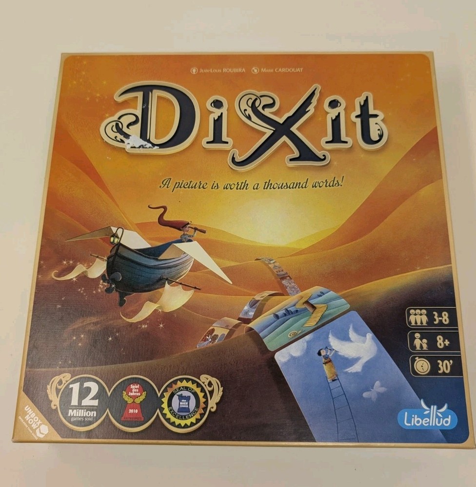 Dixit Board Game A Picture Is Worth A Thousand Words 2015 (B123) Open Box