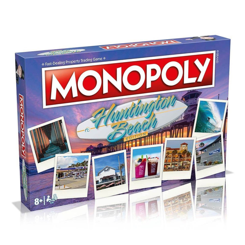 Huntington Beach Edition Monopoly Board Game – New & Sealed