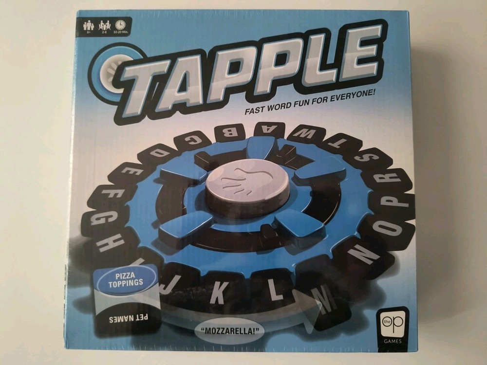 Tapple Word Game Fast-Paced Family Board Game New Sealed