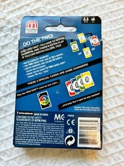 Mattel Uno Dos Second Edition Card Game for 2 to 4 Players Ages 7 Years and Up