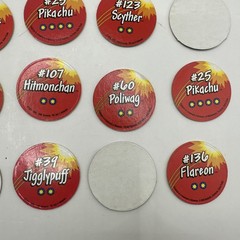 Pokemon Pogs Collectible Set Various Characters & Animals Lot Of 23