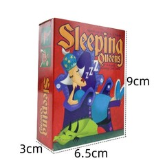 Full English Sleeping Queens Board Game Card Family Gift Wake up Queen Strategy