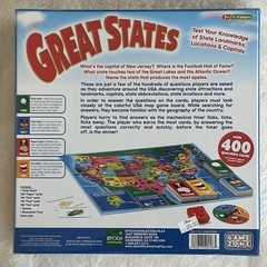 Great states Board Game New sealed GOLD SEAL BEST TOY AWARD WINNER Geography