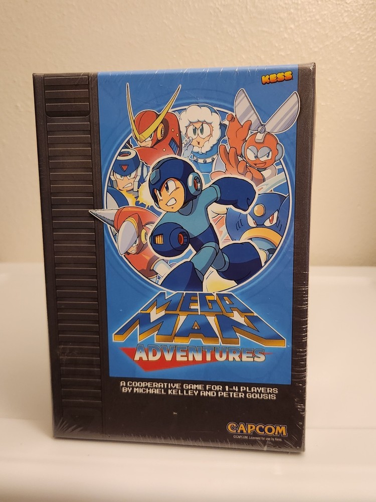 Capcom Mega Man Adventures Cooperative Board Game by Kess 2024 1-4 Players