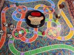 JUMANJI Board Game 100% Complete 1st Edition Milton Bradley Vintage 1995