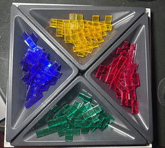 Blokus Strategy Game Educational Insights 2005 Missing Few Pieces/ AS IS