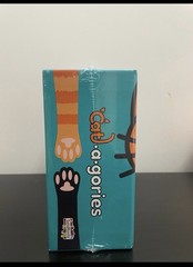 Solid Roots Cat-a-gories Game 2-4 Players 6+Wearable Cat Paws Dice & Topic Cards