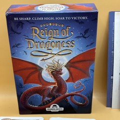 2022 Grandpa Beck’s Games Reign of Dragoness – Open Box – Complete Game!