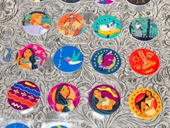 RARE Vintage POG Slammer LOT Disney Pocahontas Canada Games WPF 1995 1-78 SET