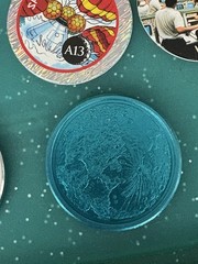 1995 Hardees Apollo 13 Pogs COMPLETE SET OF 20 POGS + 2 Slammers & Storage Base.