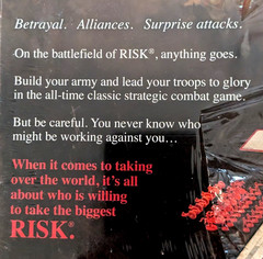 HASBRO ~ RISK ~ A BOARD GAME OF SIEGE CONQUEST 2015 ~ NEW IN BOX