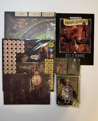 Edgar Allan Poe’s Masque of Red Death Board Game (4-7 Players) Complete Clean