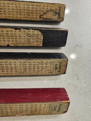 Antique Mahjong Rack Set of 4 Shanghai Trading Co Jacksonville FL 1920s