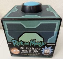 Rick And Morty Mr. Meeseeks Box O’ Fun Complete Dice & Dares Adult Swim Game