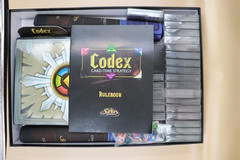 Deluxe Edition of Codex: Card-Time Strategy – new in box, customizable card game