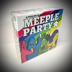 MEEPLE PARTY BOARD GAME English strategy Co-op 9th Level 2019 Oop NEW SEALED