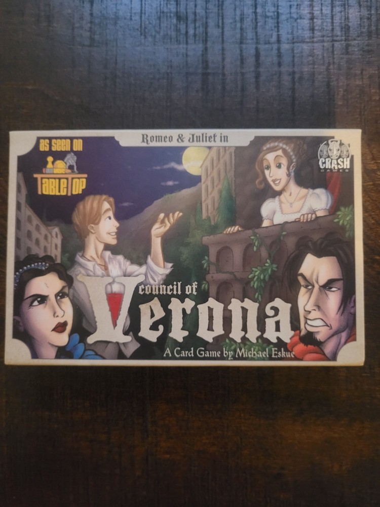 Romeo & Juliet Council Of Verona Card Game Michael Eskue 2nd Ed. + 2 Expansions