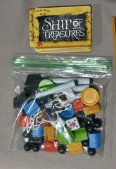 Ship of Treasures Kids Game Ages 8+ Invented by Two 10 Year Olds 100% complete