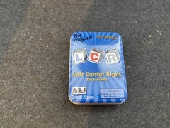 George and Company Left Center Right Dice Game complete
