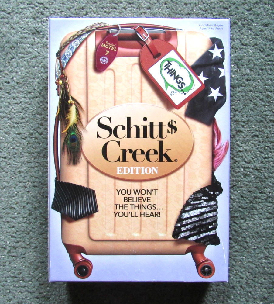 THINGS SCHITTS CREEK EDITION Board Game Play Monster 2021 Brand New Sealed