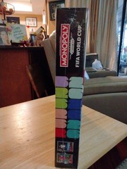 Monopoly Panini Prizm FIFA World Cup Board (6) Exclusive GOLD CRACKED ICE CARDS