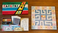 CAREERS vtg 1957 Board Game COMPLETE Parker Brothers EUC Salem 1950s