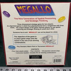 Rex Boardgame – Megallo – Spatial Reasoning – Strategy – Complete – Ships Free