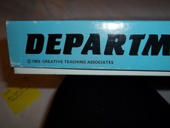 1983 RARE game Department Store Math Creative Teaching Associates NEW open box