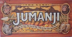 JUMANJI Board Game 100% Complete 1st Edition Milton Bradley Vintage 1995