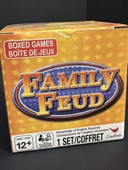 Cardinal Family Feud Boxed Card Game, 57 Cards, TV Game Show, Age 12+