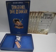 Dungeons Dice & Danger Roll & Write Strategy Game Ravensburger Ages 12 & up