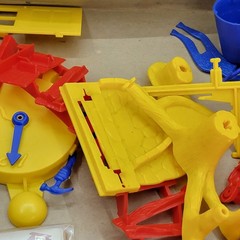 vintage 1964 Crazy Clock Game Ideal “99%” complete!