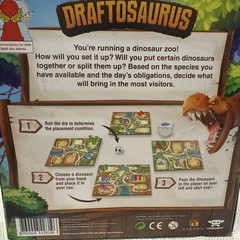 Draftosaurus Board Game by Ankama – Open Box Complete 2-5 Players With Rules