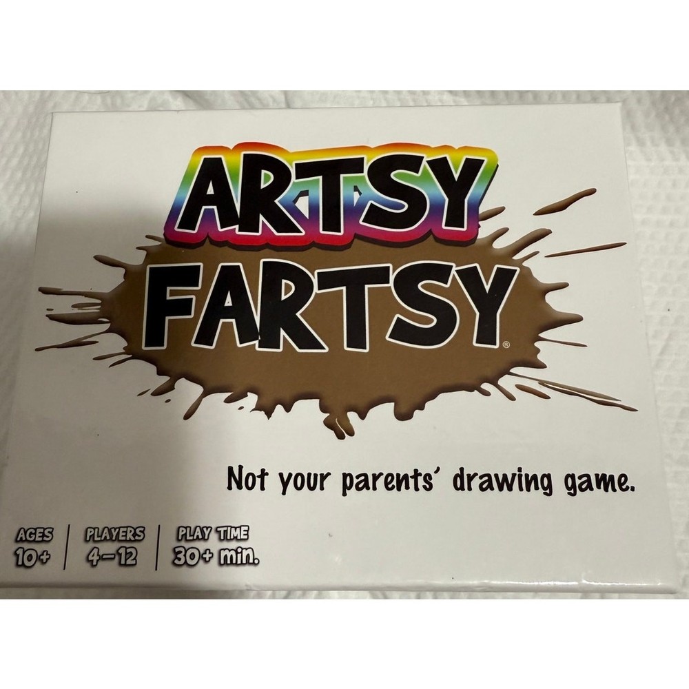 Artsy Fartsy Card & Drawing Game 2019 – Complete