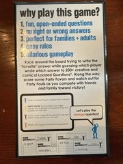 Loaded Questions Party Card Game