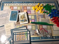 Fifth Avenue Board Game by Rio Grande Games (2004) Strategy City Building